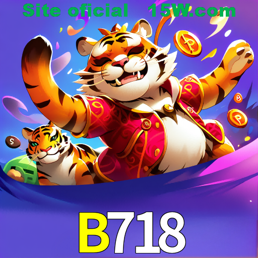 Imagem promocional da B718 mostrando a plataforma e suas vantagens